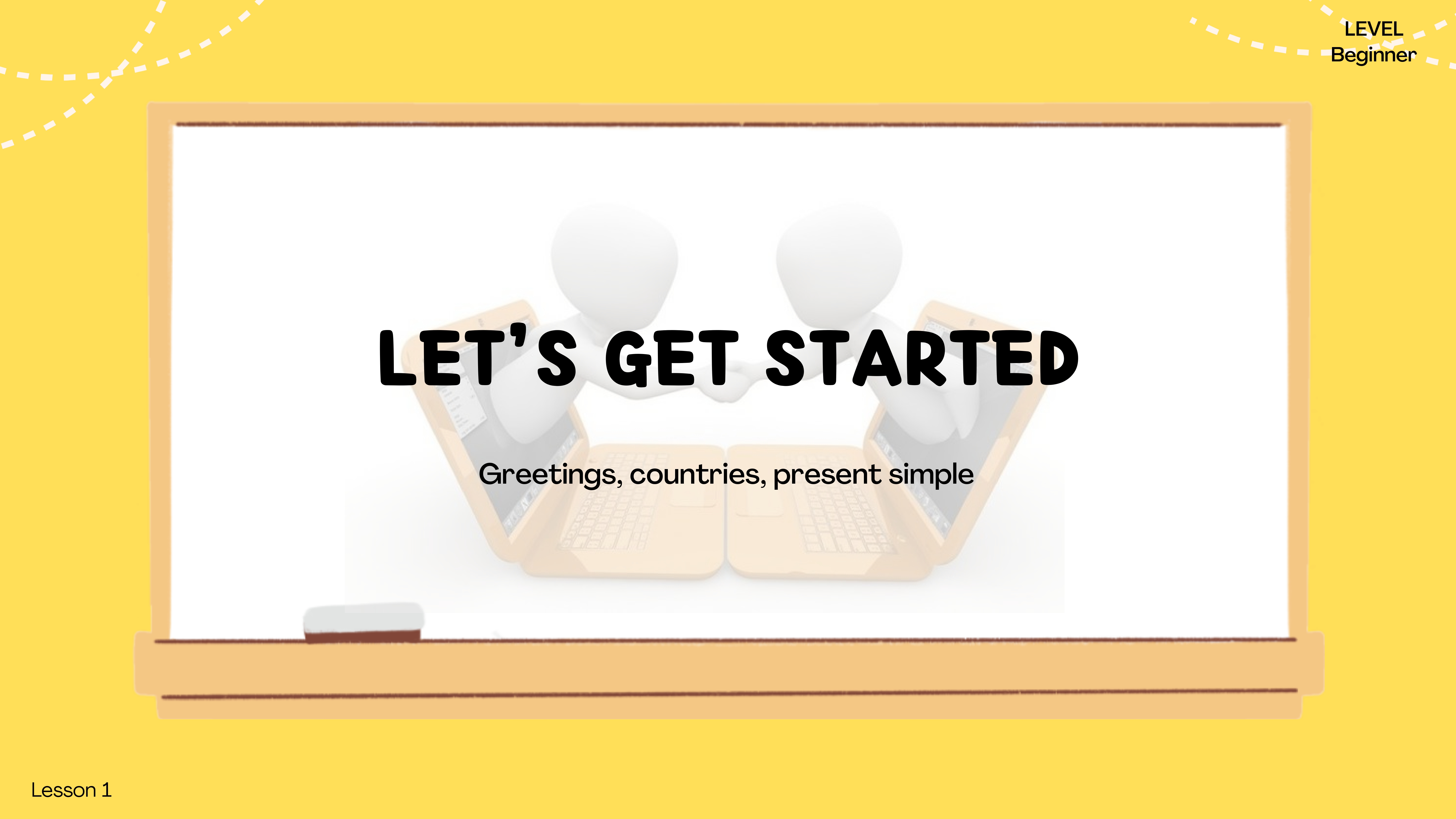 Product image - Ready-Made First English Lesson (A0–A1 level)