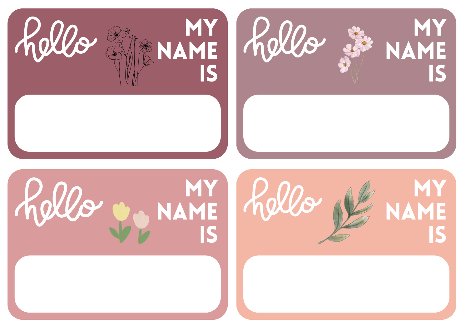 Product image - Name Tags