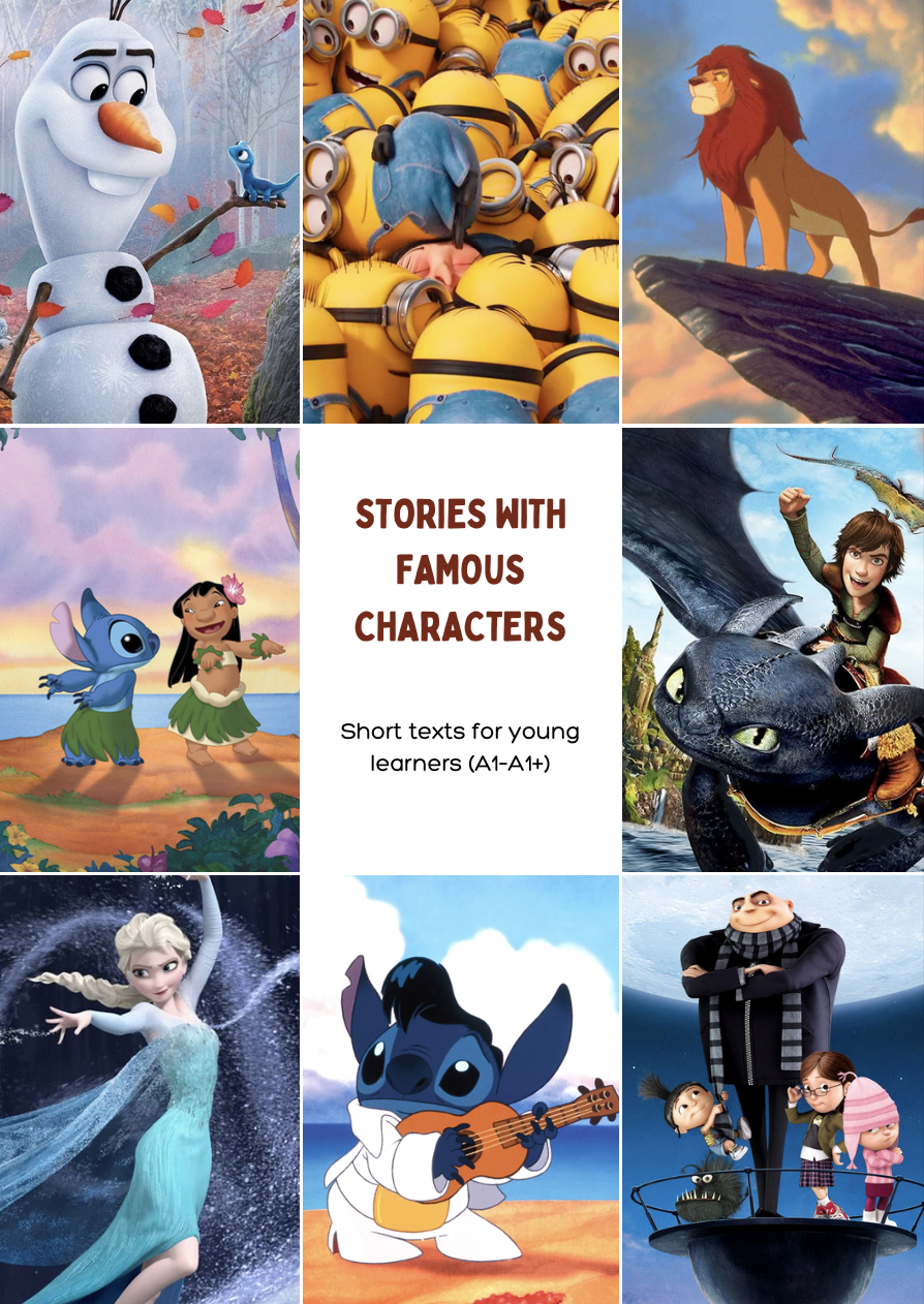 Product image - Stories with famous characters A1