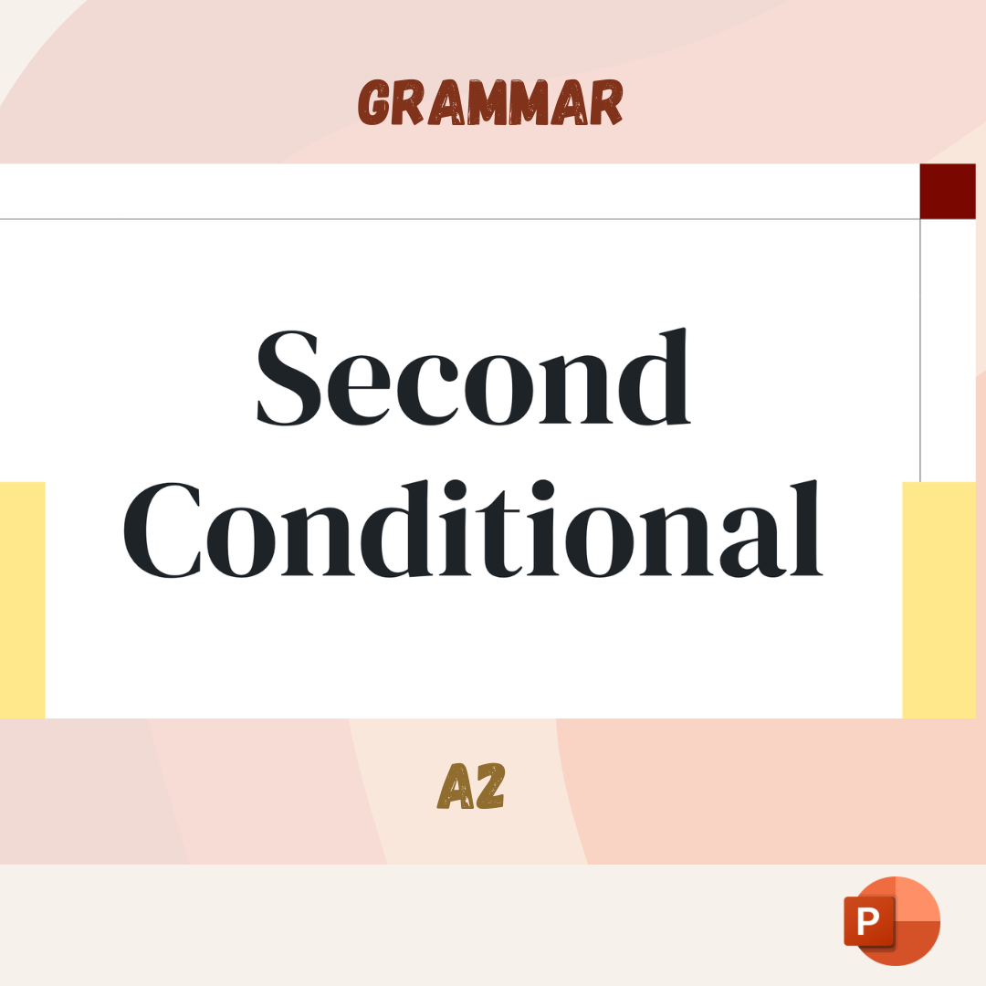 Product image - Second Conditional A2 level